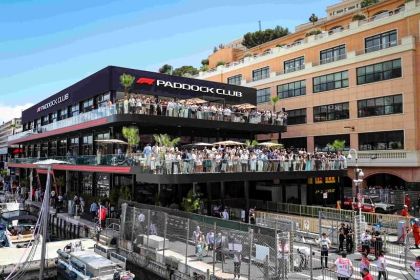 mezzanine paddock club