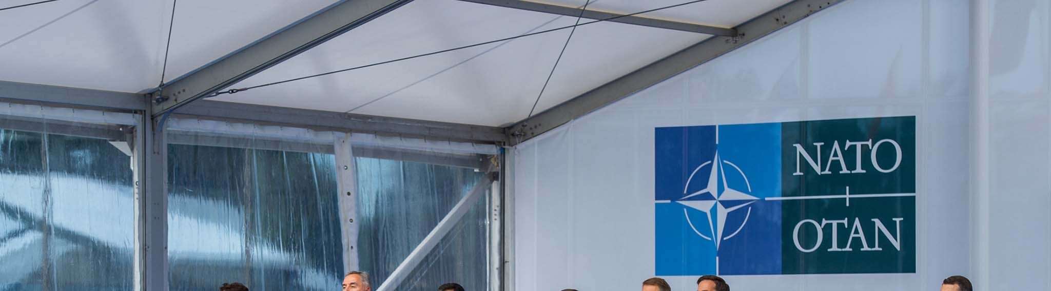 Neptunus plays a key role during the opening of NATO's new headquarters in Brussels