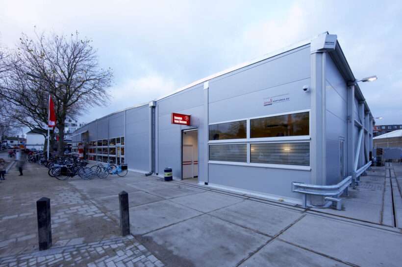 Supermarket Neptunus Evolution Tymczasowy supermarket Bas Schiedam