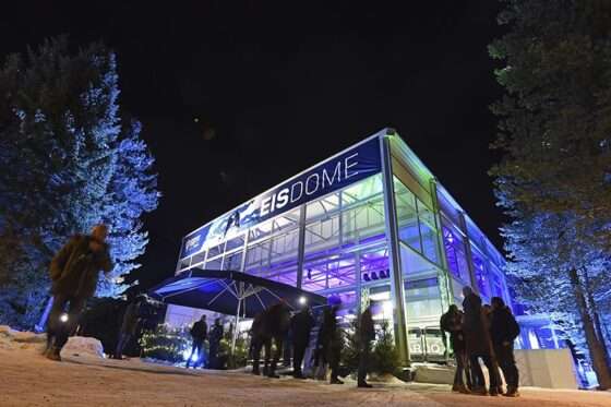 Neptunus Evolution Temporary Event Building Spengler Cup Eisdome Davos