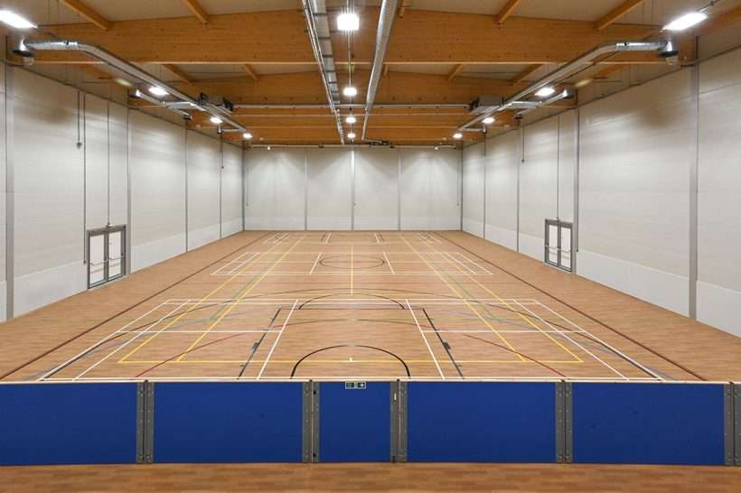 Sports hall Defence Academy Shrivenham 